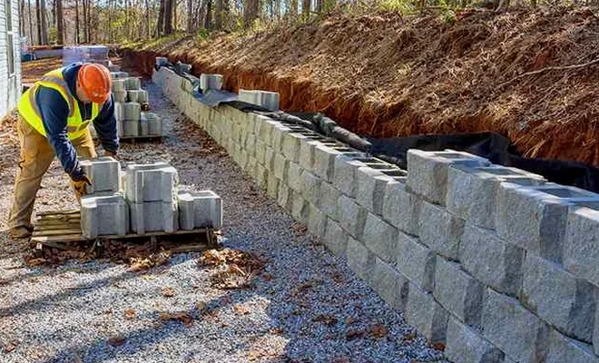 Illustrative image of Retaining wall design in Chattanooga